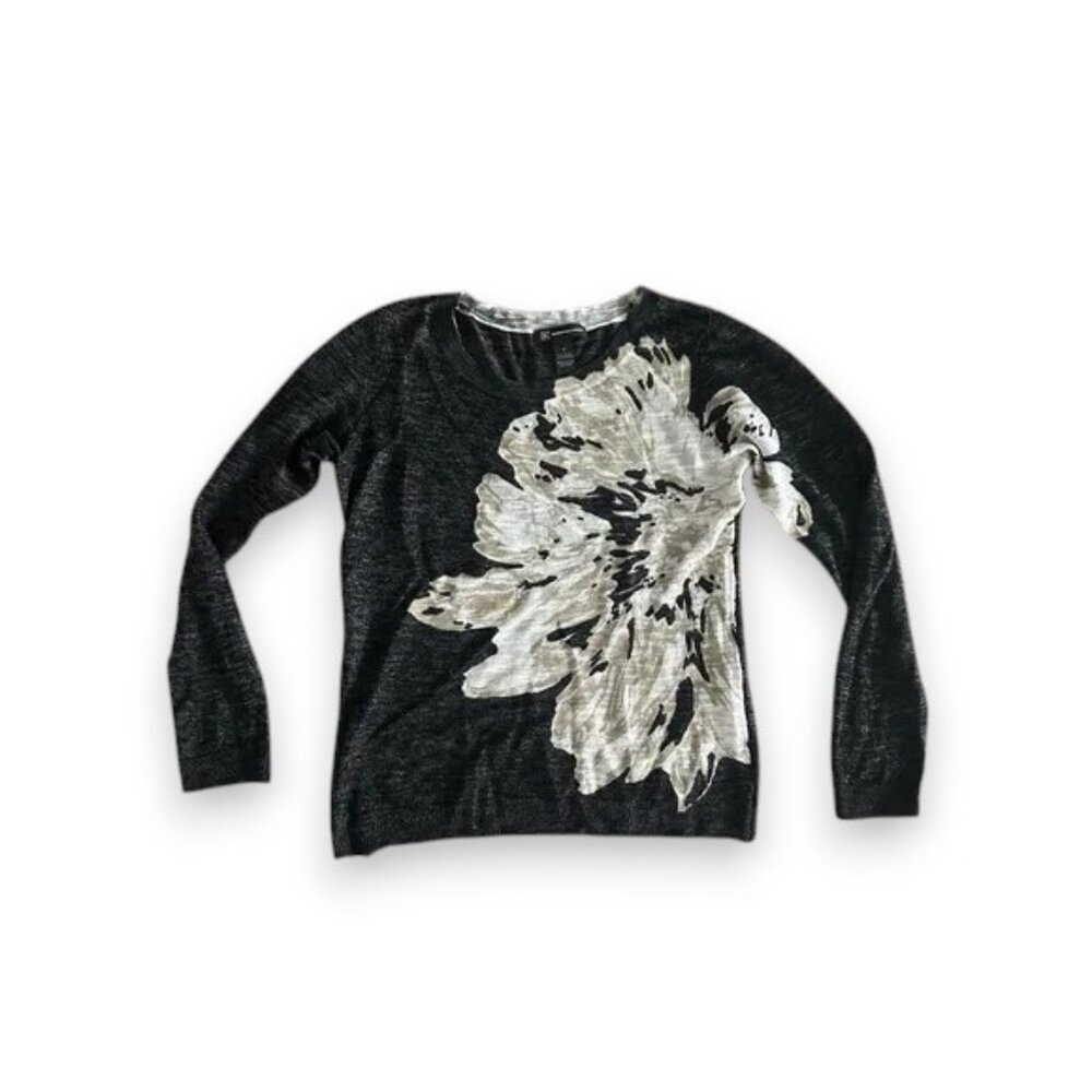 $5 Sale! INC International Concepts Black and Gray Sweater Top